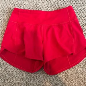 Lululemon speed up shorts